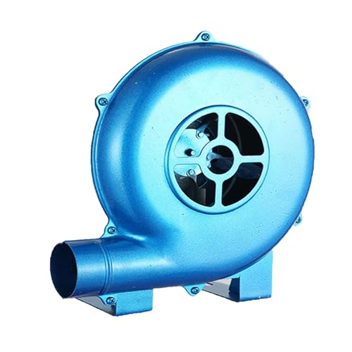 JOUFNING Forgeron Manuel Forge Souffleur - Barbecue BBQ Puissant Mini Bruit Bas Ventilateur À Air, pour Iron Gear, pour Camping en Plein Cuisson Feu ​Soufflet Outils(150W)