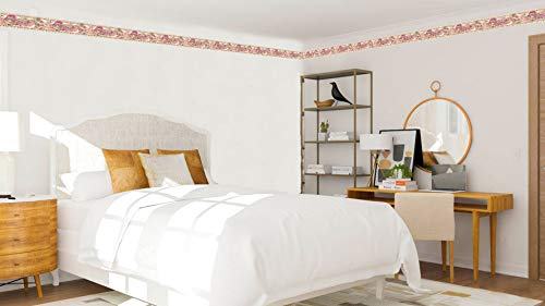 Dundee Deco DDAZBD9066 - Carta da parati con bordi...