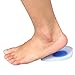 Filfeel Plantillas de Talon,1 Par Cojín de Silicona para Talón Cojín de Fascitis para Aliviar el Dolor(L 39-46)