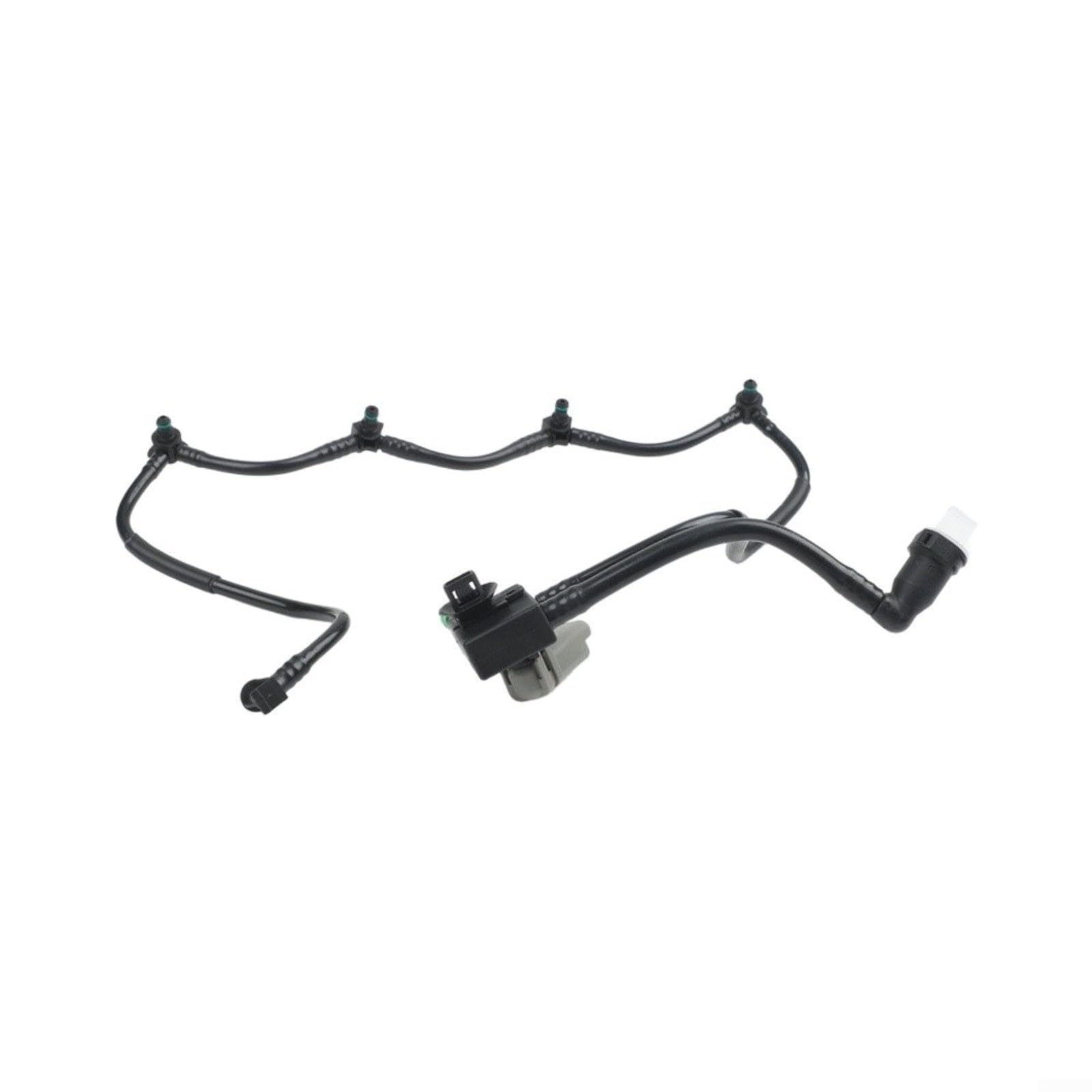 Tubo de retorno de inyector de combustible para Renault 1.9 dCi OE 8200361444/1751100QAR con válvula y junta tórica, material ABS resistente
