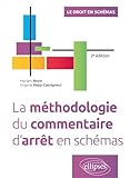  La méthodologie du commentaire d\'arrêt en schémas