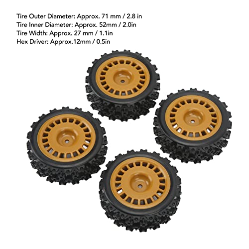 Pneumatici ruota auto RC indossabile durevole RC