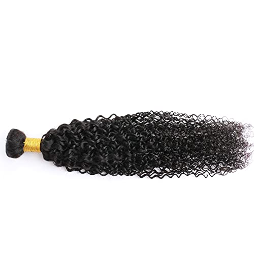 Huarisi 1 Bundle Brazilian Hair Curly Weaves, 26 Inch Kinky Curly Hair Bundles, Grade 8a Unprocessed Virgin Hair Extensions - Image 4