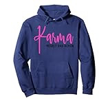 Karma regelt das schon Schicksal Karma Pullover Hoodie