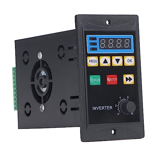 Akozon 750 W Frequenzumrichter mit Variabler Frequenz, 1 PH, 176–264 V Eingang, 3 PH, 0–220 V Ausgang, Motorfrequenzwandler für Lüfter, Pumpen und Automatisierungsmaschinen