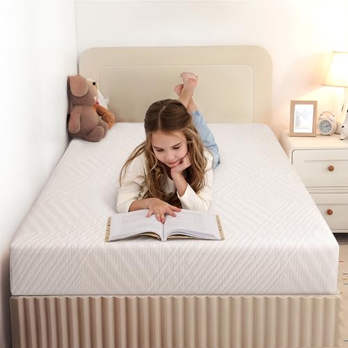 MLILY Twin Mattress in a Box, 6 inch Mattresses for Kids Bed...