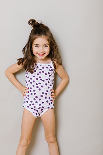 Feathers Girls Cherry Print Set Tagless Cami Super Soft Undershirts (3/Pack) #TOP4
