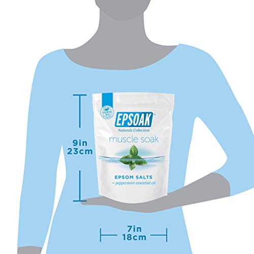 Epsoak Muscle Soak 4 Lbs. - Speed Muscle Recovery, Soothe Aching Muscles, And Reduce Inflammation With Epsom Salt & Premium Eucalyptus & Peppermint Essential Oils  thumb #8