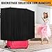 Windkream Privacy Curtain for Dance Bag Suitcase Portable Changing Room Expandable Privacy Curtain Without Rack Partition Screens for Dancer Backstage Accessories, Camping, Window (78.7 x 51 Inch)