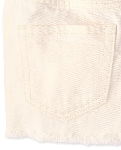 Image of The Children's Place Girls Denim Shortie Shorts