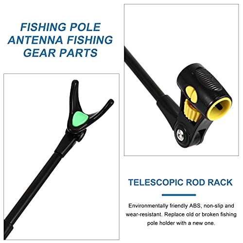 BESPORTBLE Suporte de Vara De Pesca Vara De Pesca Telescópica de Metal Antiderrapante Suporte de Ban