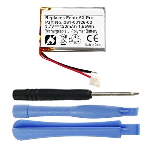 MPF Products 420mAh 361-00126-00 Battery Replacement Garmin