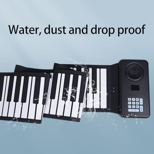 Clavier de piano électronique portable pliable 88 touches multifonction - 5