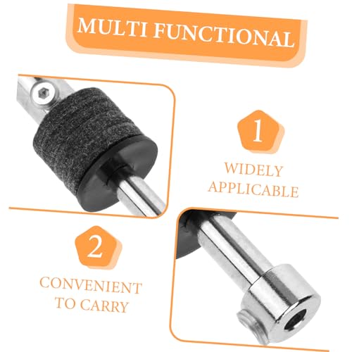 Soporte para platillo con brazo ajustable para batería, accesorios para campana y caja miniatura 6
