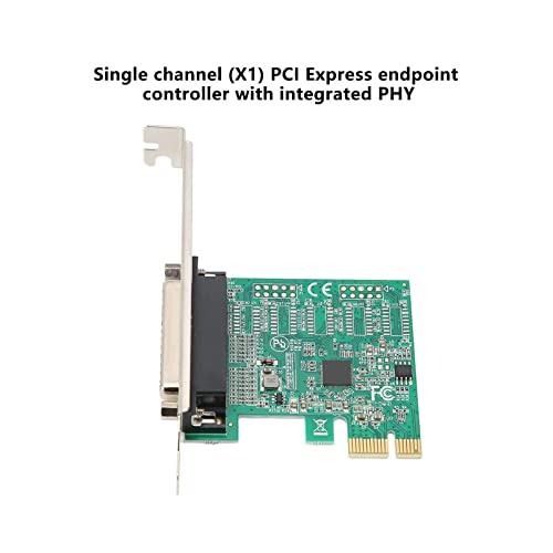 Pcie 1X To Parallel Port Db-25 Card Ieee 1284 Printer Port Pci Express To Db25 Adapter Card, For Ticket Machines, Scanners, Programmers #TOP3
