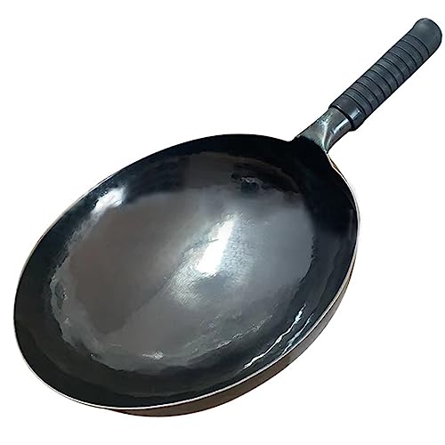 Wok de Acero Negro 34cm Carbono Tradicional miniatura 1