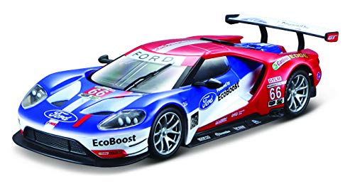 Burago- Collezione Race 1:32 Bambini Modellino, Multicolore, Scala, 390772.012