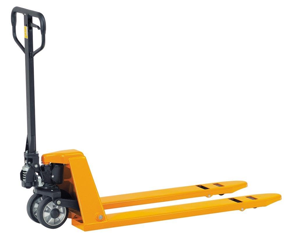 Fetra Gabelhubwagen 2000 kg, Vollgummi, niedrige Ausführung, abgesenkte Höhe 55mm