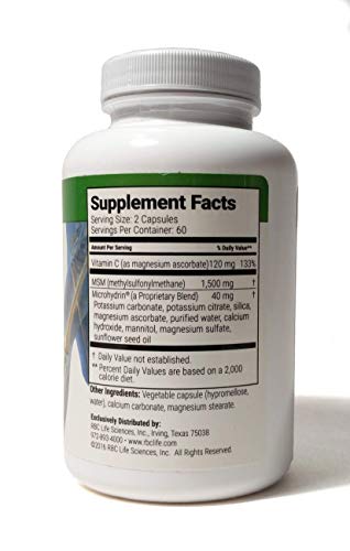 Joint Rescue (Formerly Msm With Microhydrin) 120 Caps #TOP2