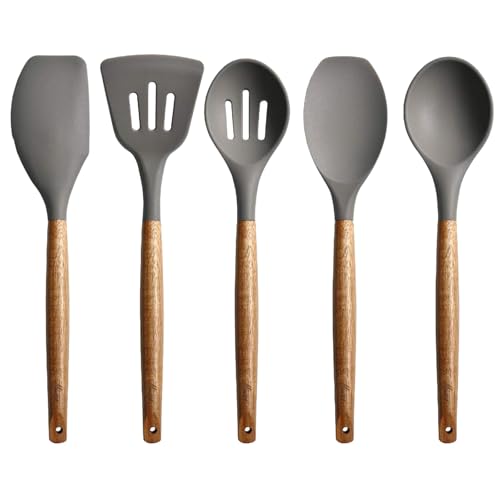 Kitchen Utensils Set, Silicone Cooking...