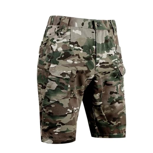 Bermuda Travail, Pantacourt Homme Été 3/4, Panta Coton Chino Running Leger Militaire Short Baggy Sport Tactique Été Cargo, Bernuda Short de Travail Homme, XL