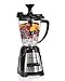 Hamilton Beach Frullatore MultiBlender per Cibi e Bevande, 1.4 L, 12 Funzioni per Frullare, Tritare, Tagliare e Frantumare, Caraffa Tritan Infrangibile, Anti Gocce, Acciaio Inox/Nero (58151-ID)