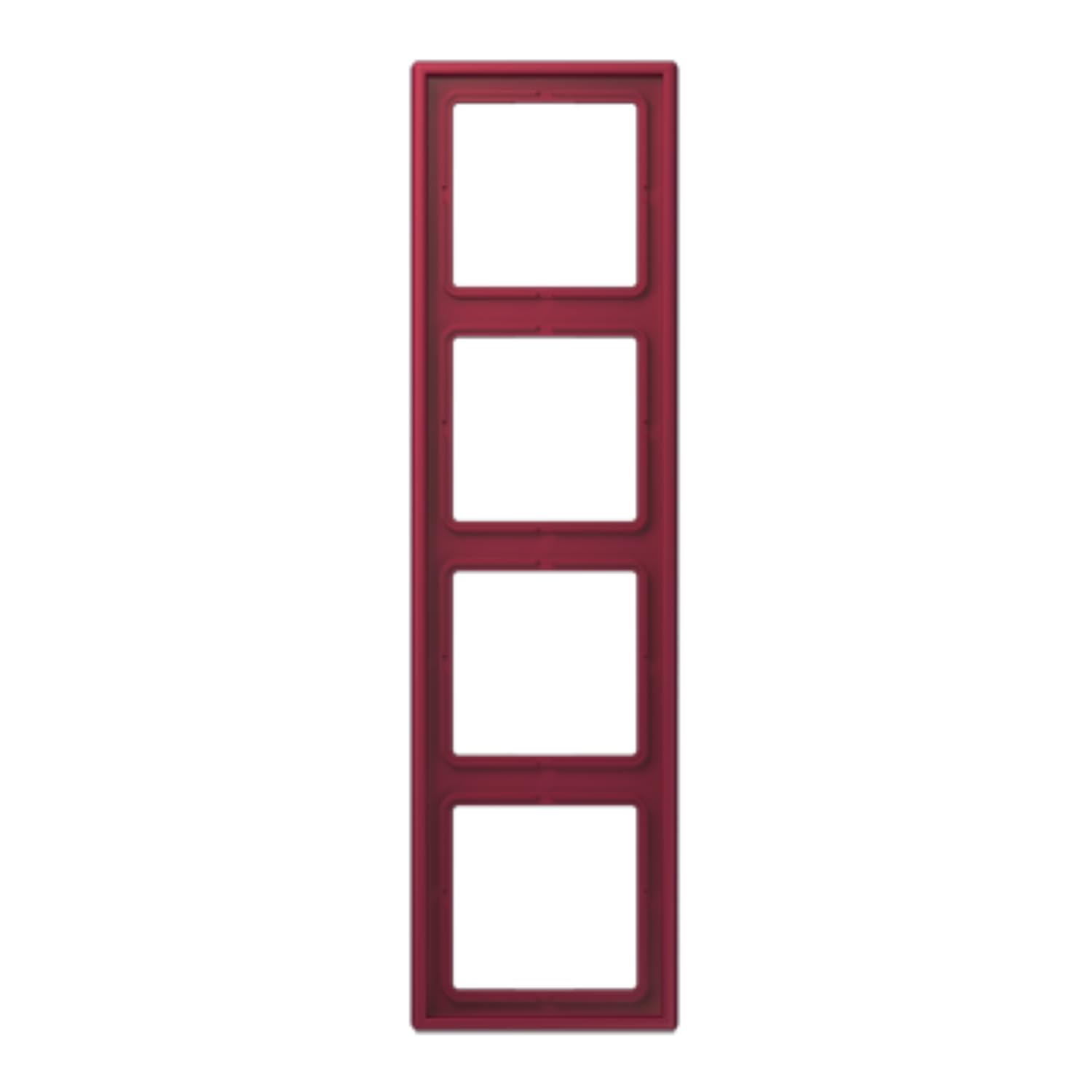 Quadruple cadre LC4320M JUNG LC984255 pour plaques d'interrupteurs
