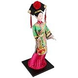 Signification culturelle : cette poupée représente la richesse des traditions culturelles chinoises, ce qui en fait un objet de collection significatif et éducatif pour les passionnés d’histoire et de culture chinoises. poupée du nouvel an lunaire, figurine de poupée traditionnelle