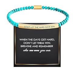 A3:Blue dont let the hard days win bracelet
