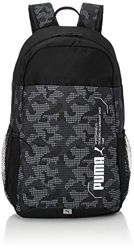 PUMA Style Backpack Mochilla  Unisex Adulto  Black Camo AOP  OSFA