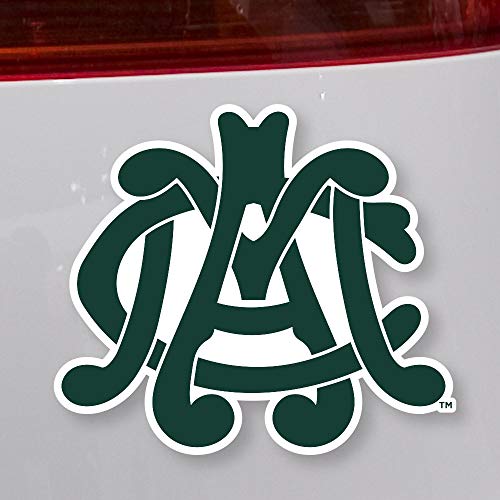 Image of Collegiate NCAA Car Decal Made from Premium Weatherproof Vinyl (Michigan State MAC - Green)