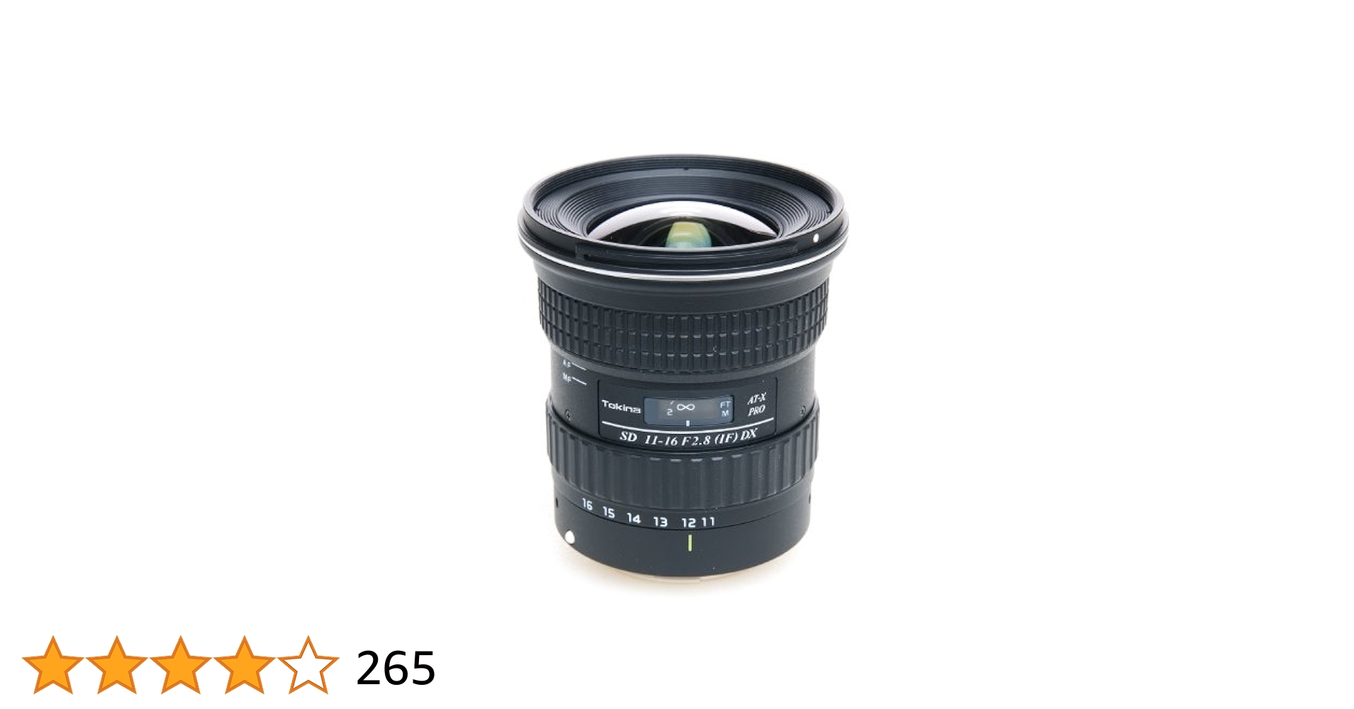 Amazon.com : Tokina 11-16mm f/2.8 Pro DX Digital Lens - EOS