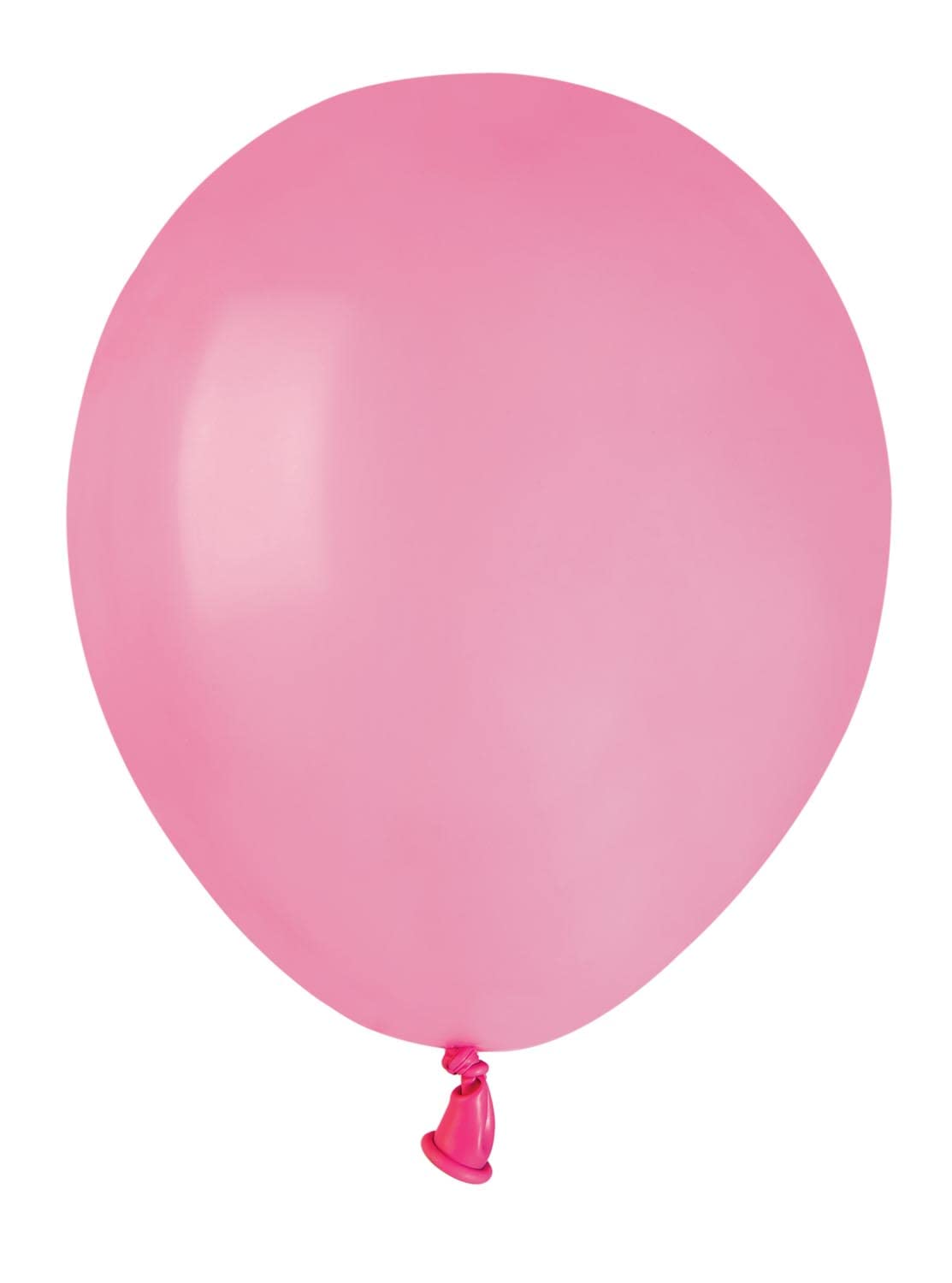 Pack 100 balloons in natural latex Premium Quality A50 (Ø 13cm / 5"), bright pink