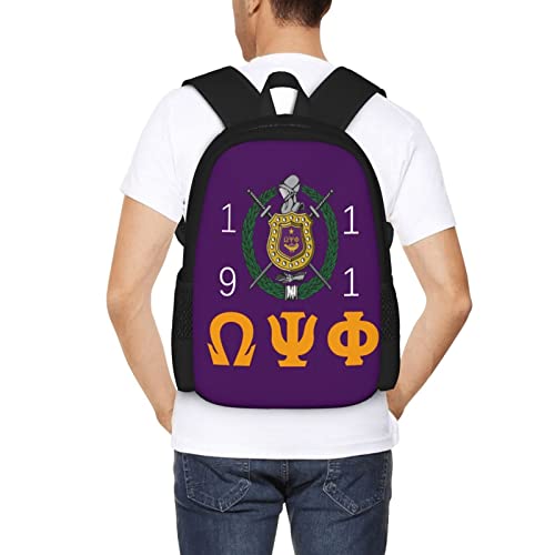 Large Backpack Personalized Laptop Ipad Tablet Travel, Black3