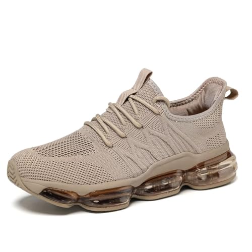 Image of Men's Air Running Shoes Non Slip Workout Casual Sport Shoes for Men Basketball Sneakers Fashion Tennis Sport Fitness Cross Trainers