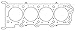 Cometic Gaskets .040" MLS Cylinder Head Gasket, 92mm Gasket Bore.RHS. Each