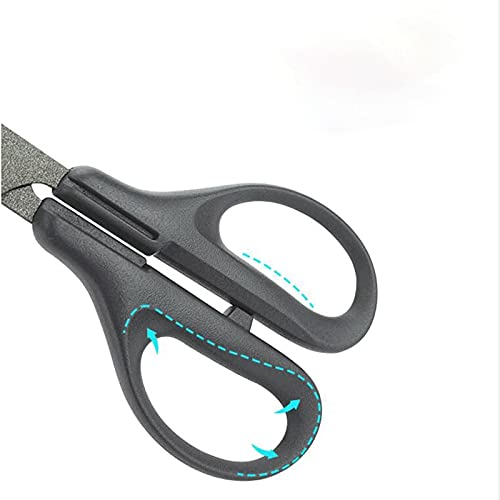 Küchenschere, Edelstahlschere, scharfe Bastelschere, zum Nähen, Handarbeiten, Kunstwerken und Büroausschnitten, 17,5 cm