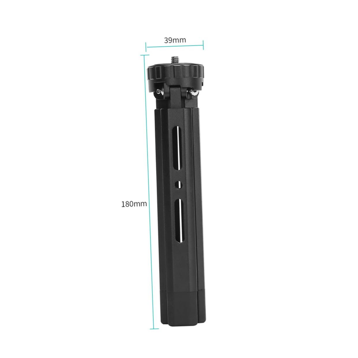 Treppiede Da Tavolo in Lega Di Alluminio Pieghevole Regolabile Con Vite Di Montaggio Per Fotocamere Dslr Mirrorless e Telefoni
