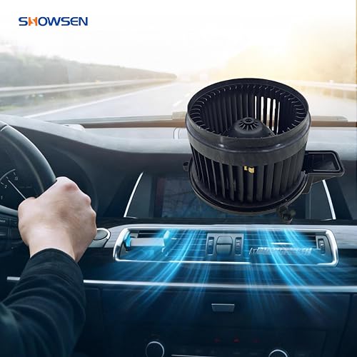 Image of SHOWSEN 700216 AC Heater Blower Motor with Fan for 2011-2021 Grand Cherokee