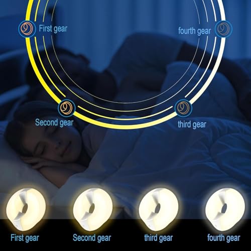 Tseriact Mindfulness 'Ademring'4-7-8 geleide visuele meditatie met licht- en nachtlichtfunctie | stressvermindering en slaap om je ademhaling te vertragen | cadeau voor jongeren - Afbeelding 6