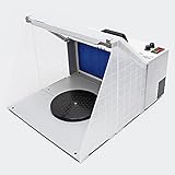 Mit 45 dbA sehr leise. Airbrush Farbnebel Absauganlage 4m³/min Beleuchtung Absaugung Filterung regelbar