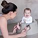 Bumbo Baby Floor Seat, Portable Infant Sit Up Activity & Eating Chair with Tray Accessory, Cool Grey - Feeding and Sitting Lounger for Babies and Infants Ages 3 to 12 Months