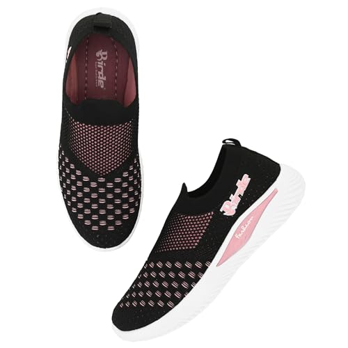 Image of Birde Women Knitting Upper Women PVC Casual Shoes for Women Walking Shoes