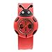 Bottam Montre Enfant Garcon Fille Coccinelle Cartoon Adorable en Silicone - Couleur : Rouge