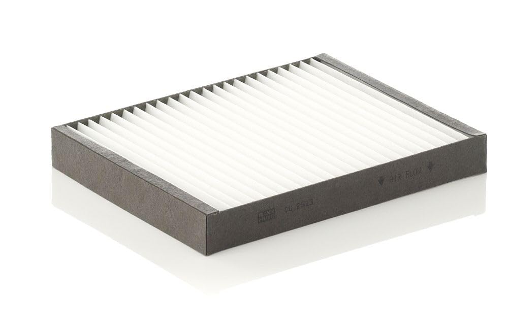 Cabin filter behind the glove compartment Particulate Filter CU 2513 MANN-FILTER