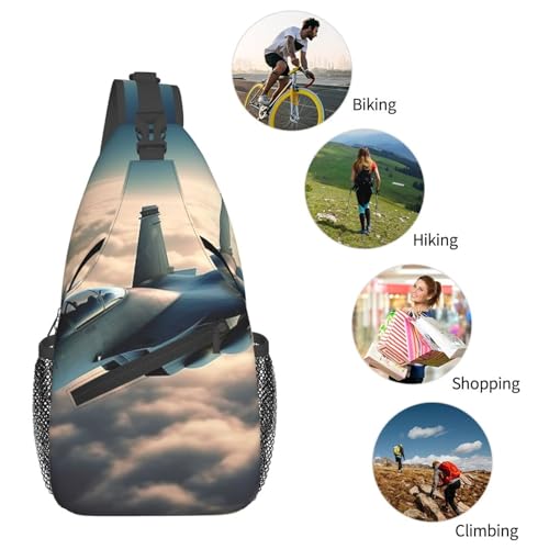 Bolso cruzado tipo sling para hombre y mujer miniatura 6
