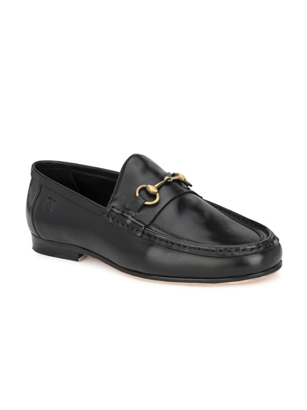 franco leone Men's Genuine Leather Loafers | Slip-On Formal, Casual & Party Shoes | Comfort Insole | Stylish Moccasins-picture-32