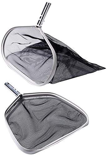 Voted No 1 Pool Cleaning Nets - Pool Skimmer Net, 2-Pack, Pool Cleaning Kit, Pool Nets For Cleaning, Floating Pool Skimmer, Pool Leaf Net, Swimming Pool Nets, Fountain Spa Skimmer Net, Sizes 18