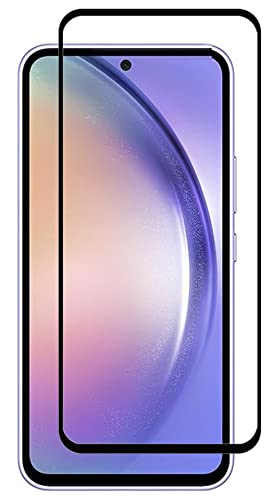 Image of Gorilion | For [ Vivo Y300 Plus 5G ] | Tempered Glass Screen Protector Guard | Full Glue Curved Tempered Glass |Gorilla - Black
