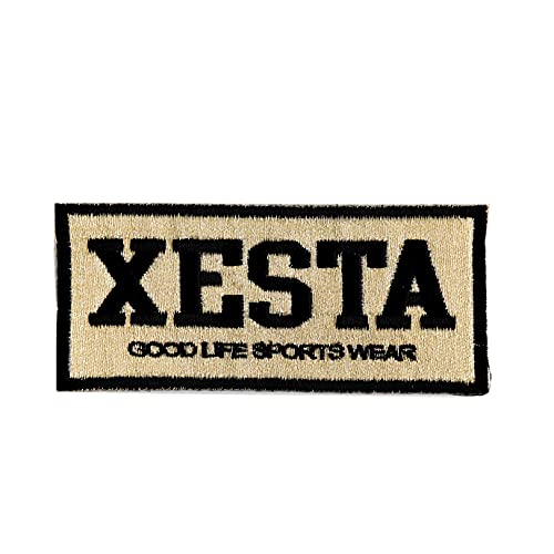 ゼスタ(XESTA) ゼスタ オリジナルワッペン (GS) ゴールド×ブラック